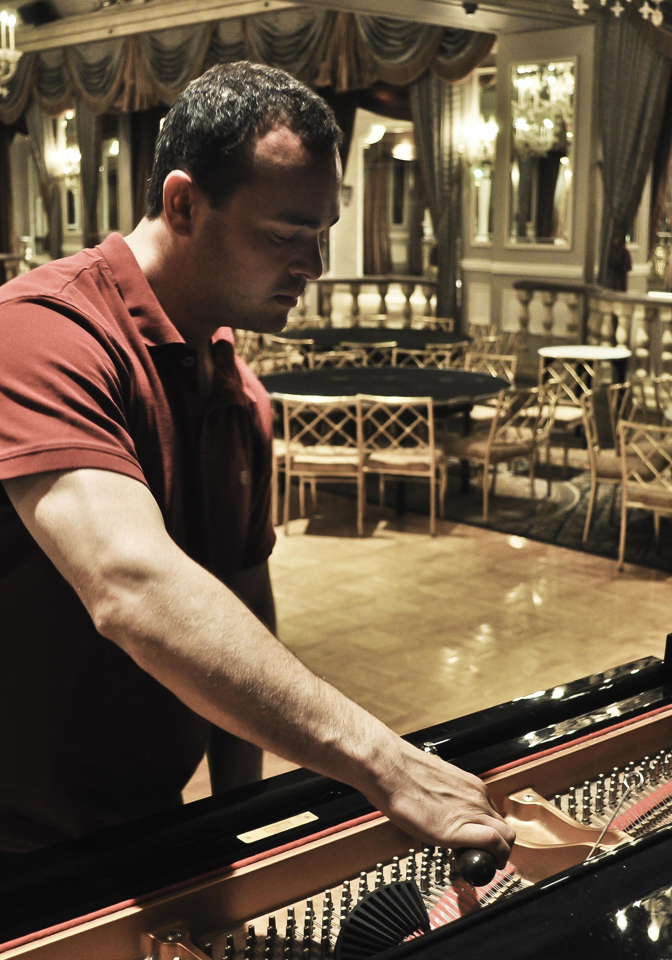 Yury Feygin Tuning Piano